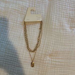 A New Day Gold Layered Necklace